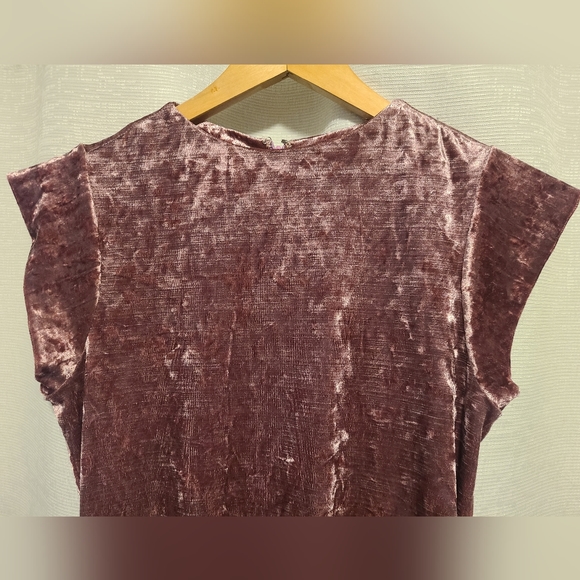 Pink velvet Dress - Picture 4 of 6